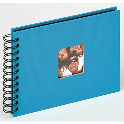 Imagen de walther design Álbum de fotos océanoazul 23 x 17 cm espiral con perforación, Fun SA 109 U