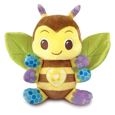Imagen de VTech Mielisa la abejita, Peluche musical interactivo, Regalo para bebés +3 meses, Fabricado con botellas de plástico recicladas, Contenido en español