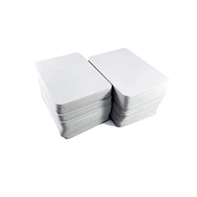 Imagen de Mini Naipes en Blanco (Final Mate y Tamaño) (200 tarjetas) 68 mm x 44