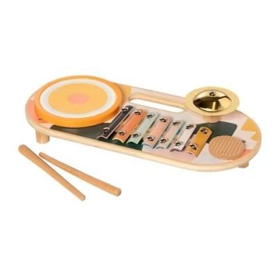 Imagen de Manhattan Toy Beats to Go Instrumento de Madera Juguete, Multicolor (159120)