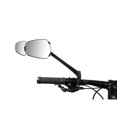Imagen de ZEFAL Espion E100 Cargo Retrovisor Bicicletas y Eléctricas con Pequeño Espejo Adicional Montaje en Manillar Optimiza la Visibilidad de Bicicleta 80 cm2 Fabricado Francia