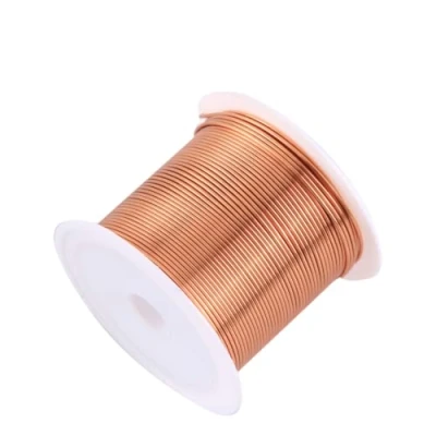 Imagen de Alambre de cobre lacado 0,6 mm grosor, 10 m, bobina magnética para la fabricación un modelo motor electromagnético, motores DIY