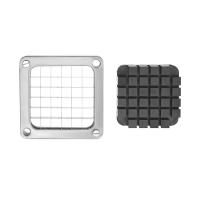 Imagen de HENDI Cuchillas rebanadoras de patatas fritas 13x13 mm, incluye la placa prensado, 630402 Cortador manual