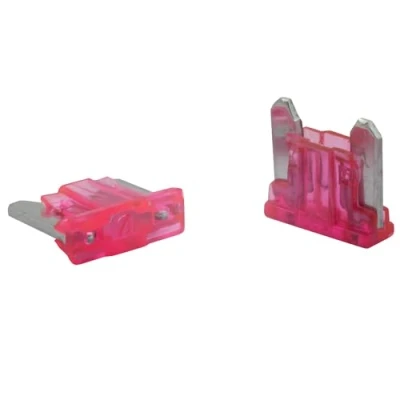 Imagen de SeKi Mini LP Low Profile fusibles planos de perfil bajo (5 unidades, 4 A, 58 V/CC, planos, barcos, remolques, camiones, caravanas, 5 unidades), color rosa