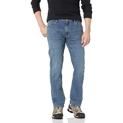 Imagen de Carhartt Rugged Flex Relaxed Fit Low Rise 5 Pocket Tapered Jean Jeans, Arcadia, 32W x 34L de los Hombres