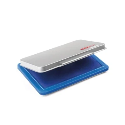 Imagen de Colop 137864 Tampón Micro M1 con carcasa de metal, 50 x 90 mm, Azul