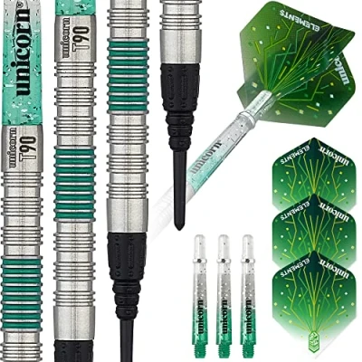 Imagen de Unicorn Core XL T90 Dardos de Punta Suave, Unisex, Verde, 21 g