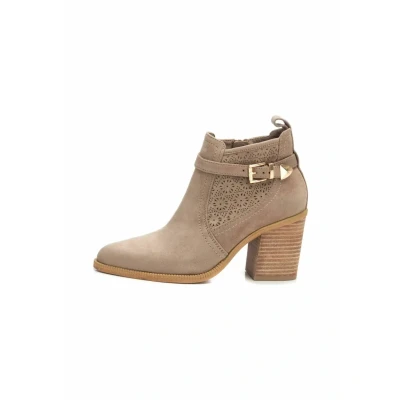 Imagen de XTI Botines camperos, Mujer, Talla: 39, Taupe Zapatos
