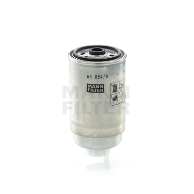Imagen de MANN FILTER WK 854/6 Filtro Combustible enroscable KIA: CARENS 2, 3, PEUGEOT: Boxer Furgón, Bus, FIAT: Ducato II Furgón