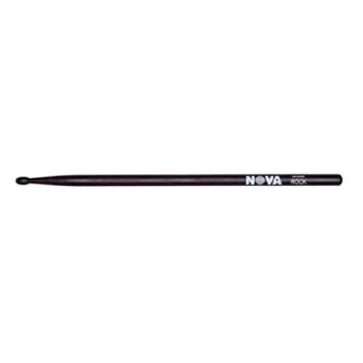 Imagen de Vic FIrth Baquetas NOVA NROCKB Punta de Madera color negra