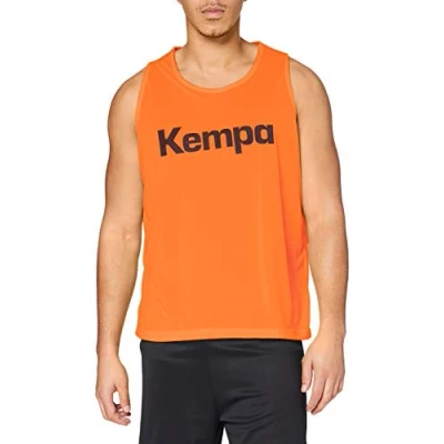 Imagen de Kempa Training Bib Peto Reversible de Entrenamiento, Hombre, Naranja, XL/XXL
