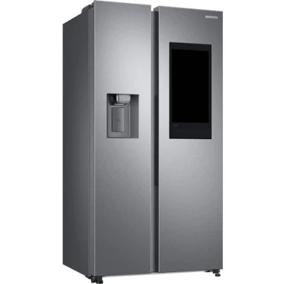 Imagen de Samsung Frigorífico Side by con Family Hub™ RS6HA8891SL/EF, Independiente, Dispensador de Agua, Twin Cooling Plus™, WiFi, 614L, 91 x 178 72 cm