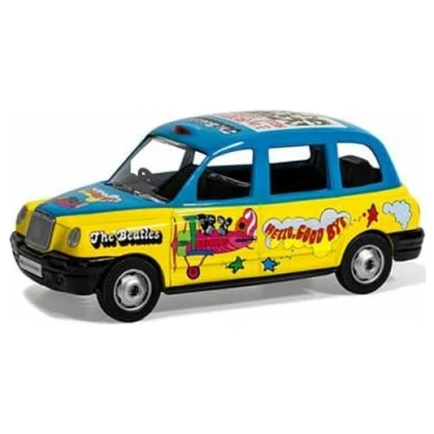 Imagen de Corgi The Beatles Hello, Goodbye London Taxi 1:64 Diecast Display Model Car Corazón CC85930 EA Hola, adiós&#039;, Multicolor, Color