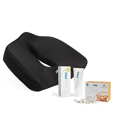 Imagen de HemaPro Cojin Alivio de Las hemorroides + Cápsulas preventivas Crema para molestias (4)