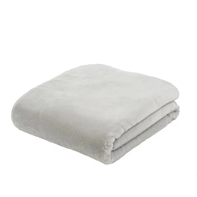 Imagen de Gözze Manta de Salón Sensación Cachemira Premium, 500 g/m², 220 x 240 cm Plateado
