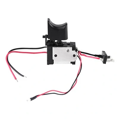 Imagen de Interruptor de taladro eléctrico disparo inalámbrico batería litio 12 V para control velocidad del Con luz pequeña