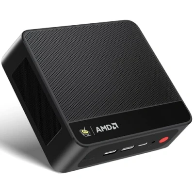 Imagen de Beelink SER5 MAX Mini PC con procesador AMD Ryzen R7 6800U de 8C/16T hasta 4,7 GHz, 24 GB RAM, SSD 500 GB, Pantalla 4K a 144 Hz Compatible 3 Pantallas (HDMI/DP/Tipo C), BT5.2, Wi Fi 6