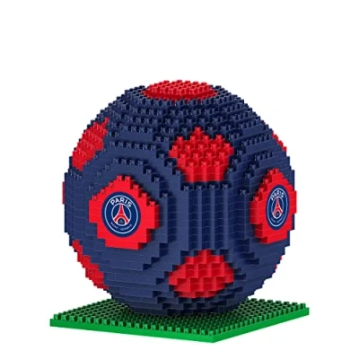 Imagen de FOCO Modelo Oficial del Paris Saint Germain FC BRXLZ Bricks 3D de fútbol