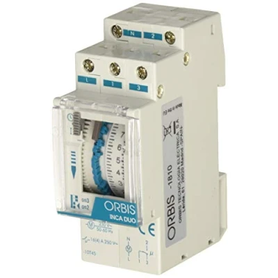 Imagen de Orbis inca duo d Interruptor horario modular 230v