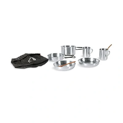 Imagen de Tatonka Geschirr Picnic Set Vajilla, Unisex, Metal, Talla ÚNICA