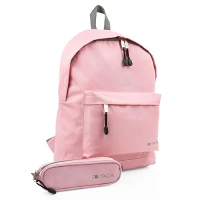 Imagen de Itaca SPEY Mochila escolar para niños, Talla: One Size, Rosa