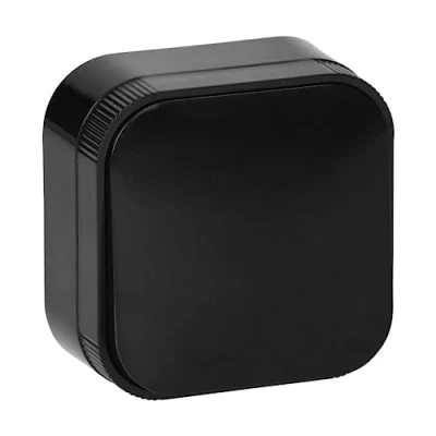 Imagen de Miratic Interruptor Pared Unipolar Luz Diseño Elegante Protección IP20 Superficie Adecuado para Uso Doméstico y Comercial es Ideal Interiores (Negro)