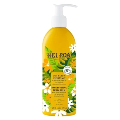 Imagen de Leche Corporal Hidratante Hei Poa con Aceite Monoi de Tahití 250ml