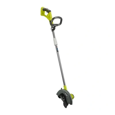Imagen de RYOBI Cortabordes 18V ONE+ Ø de Cuchilla 22 cm Ajuste Altura 4 puntos Ruedas Guía, Cubierta Salpicaduras Trabajos Acabado, Bordes Céspéd sin Batería ni Cargador RY18EGA 0