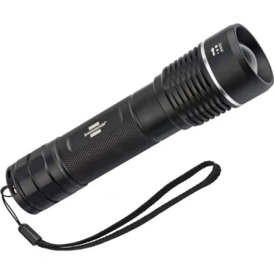 Imagen de Brennenstuhl LuxPremium linterna LED recargable TL 1200 AF IP67 / lámpara de mano con brillante CREE (foco infinitamente variable, 1250lm, 220m alcance luz, máx. 15h duración luz)