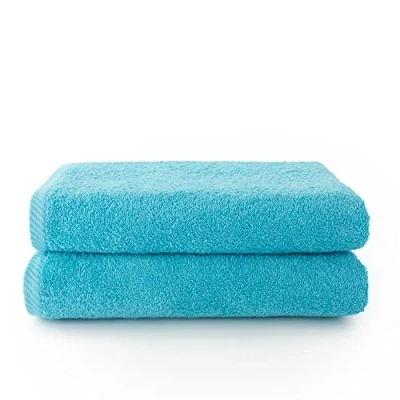 Imagen de Top Towel Plus Toallas de baño Grandes 2 Ducha 100x150 cms Algodon 100% Aguamar