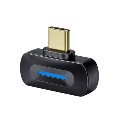 Imagen de FiiO BT11 Transmisor Bluetooth 5.4 (tipo C) para móvil/reproductor de juegos a auriculares inalámbricos, LDAC/AptX adaptativo/baja latencia (negro)