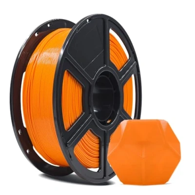 Imagen de FLASHFORGE filamento de impresora 3D, PLA PRO 1,75 mm, bobina 1 kg, precisión dimensional +/ 0,02 mm para 3D FDM, mejor tenacidad y sin nudos (naranja)