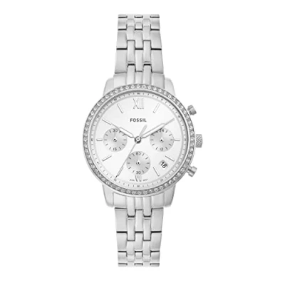 Imagen de Fossil Cronógrafo silvercoloured, Mujer, Talla: One Size, Silver coloured