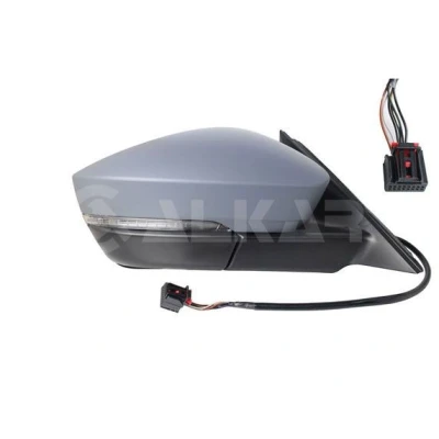 Imagen de Espejo retrovisor Alkar 9040693 derecha imprimado eléctrico calefactable, convexo para vehíc. con volante a la izquierda