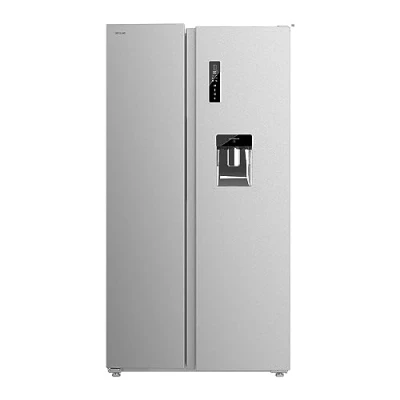 Imagen de Cecotec Frigorífico Americano de 559 Litros Bolero CoolMarket SBS 562 Inox D. 177 cm Alto y 90 Ancho, Clase D, Sistema Multi Air Flow, Total No frost, Motor Inverter Plus