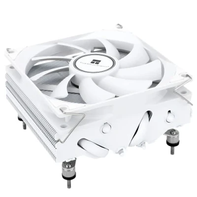 Imagen de Thermalright AXP90 X53 Enfriador de aire para CPU perfil bajo, 53 mm altura, ventilador PWM Slin TL 9015w, tecnología AGHP, AMD AM4/Intel 1150/1151/1155/1156/1200 (blanco)