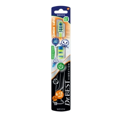 Imagen de Dr.BEST Cepillo de dientes vibración, suave (1 unidad), para un cepillado profundo