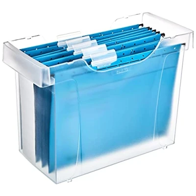 Imagen de Esselte Leitz Mini Box Caja para carpetas colgantes, transparente