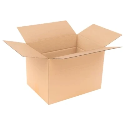 Imagen de 25 cajas plegables 400 x 300 mm cartón ondulado de envío 1 embalaje KK 100 plegable para productos