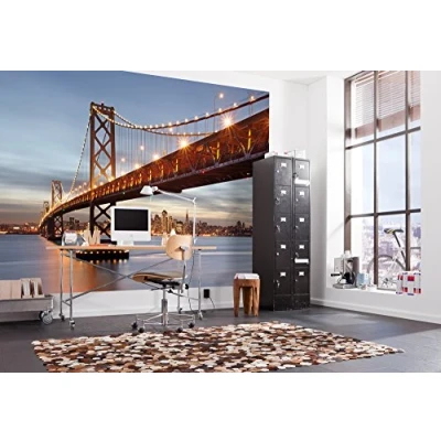 Imagen de Komar Bay Bridge Papel para pared (8 piezas)