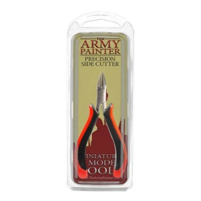 Imagen de The Army Painter Precision Side Cutters Pinza de Corte para Modelos Plástico, Resina y Metal Herramienta Precisión Acero Inoxidable adaptada Ensamblaje Figuras