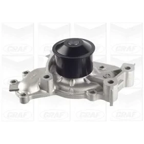 Imagen de GRAF PA1144 Bomba de agua con junta mecánico Termoplástico 60 para accionamiento correa trapecial LEXUS: RX II, TOYOTA: Camry III Berlina