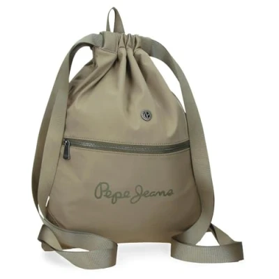 Imagen de Pepe Jeans Corin mochila Saco Verde 35x46 cms Poliéster 16,2L by Joumma Bags