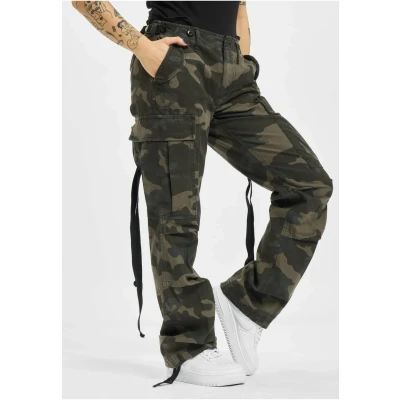 Imagen de Brandit Pantalones cargo, Mujer, Talla: 30, Darkcamo