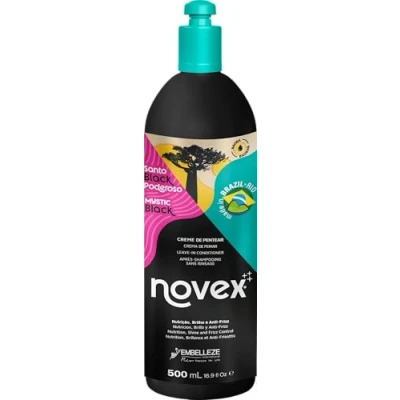 Imagen de Novex Crema de Peinar Santo Black Poderoso 500ml, Único, Estándar