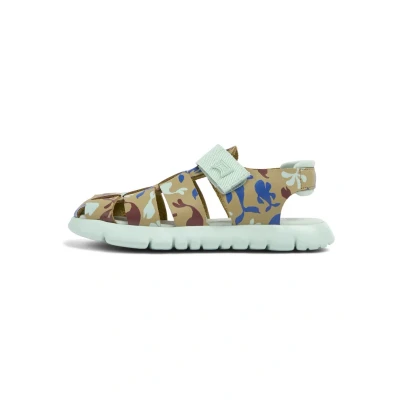 Imagen de Camper Oruga Sandalias de senderismo para niños, Talla: 33, Beige blau Zapatos