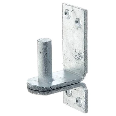 Imagen de Alberts 311407 Abrazadera en la placa, los modelos con gancho DI o DII, Galvanizada caliente, Ø del entre eje 13 mm, Pletina 100 x 35 mm