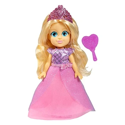 Imagen de LOVE DIANA Mini Muñeca de 15 cm, 5 Personajes Diferentes coleccionables, Princesa, Super heroína, Bailarina, cumpleaños y Doctora, envío Aleatorio, para niñas Mayores 4 años (LVE06000)