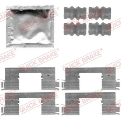Imagen de QUICK BRAKE 109 1798 Kit de accesorios, pastillas frenos RENAULT: Kangoo II Express, Be Bop