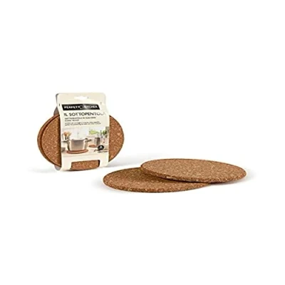 Imagen de Perfetto Salvamanteles de Corcho, Natural,
